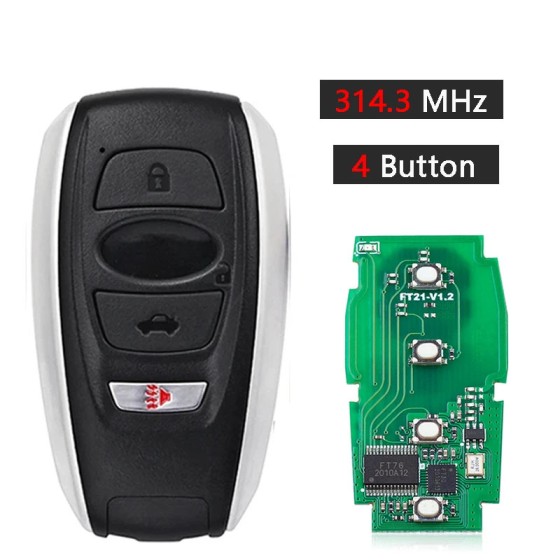 2014-2020 Subaru / 4-Button 314Mhz Smart Key / PN: 88835-AL04A / HYQ14AHC (AFTERMARKET)